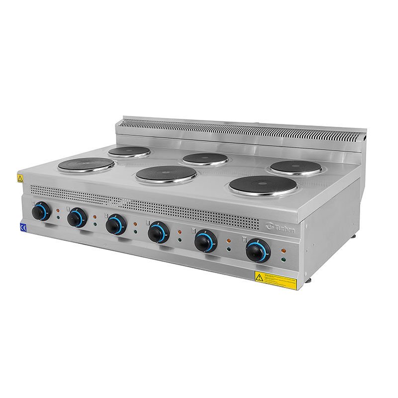 Turhan Çelik 6'lı Elektrikli Ocak 120x70x30 Cm TC.70CE120