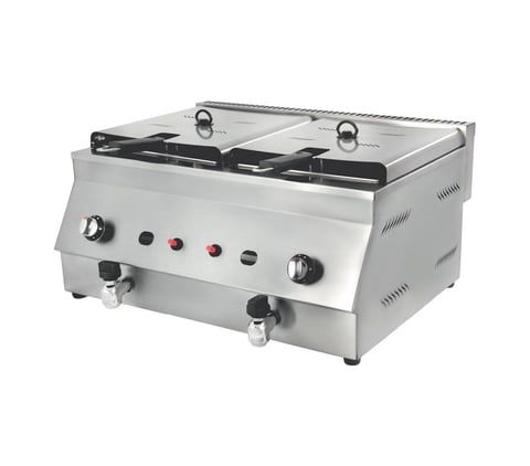 Görkem FE 88 Set Üstü Fritöz 8+8 LT Elektrikli 74x65x41 cm 813