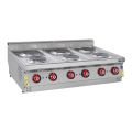 Himaksan HMK-DOE 1273 Set Üstü 6'lı Elektrikli Ocak 1200x70x30 cm