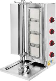 CSA Döner Ocağı 4 Gözlü Gazlı Ce Belgeli Sabit Döner Ocağı KRCS.SDOG.4