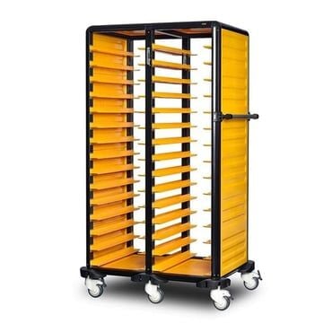 Gastrolley İkili Self Servis Arabası 150 (2 Yanı Kapalı) G.SS.150.D.2