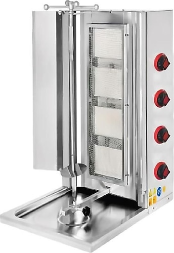 CSA Döner Ocağı Sabit 4 Radyanlı Lpg’li KRCS.SDOGL.4