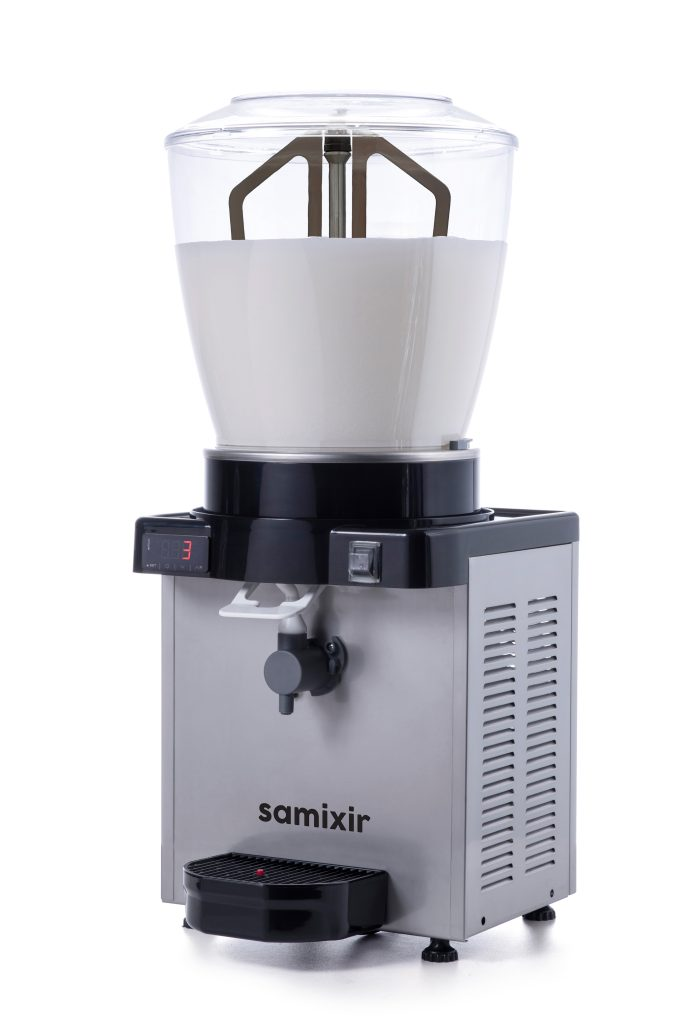 Samixir KAM22.DI Panoramik Köpüklü Ayran Dispenseri 22 L