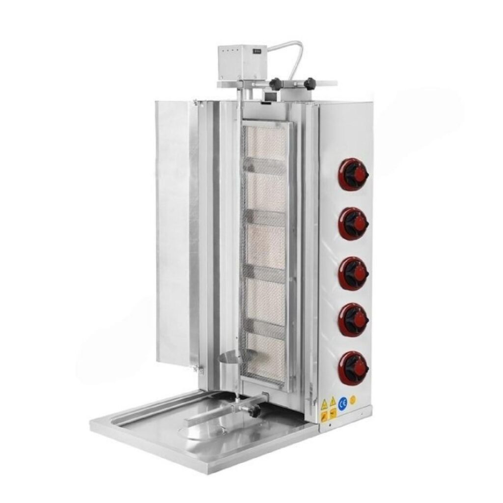 CSA 5 Radyanlı Sabit Döner Ocağı Gazlı ve Lpg Li Ce Belgeli KRCS.SDOGL.5