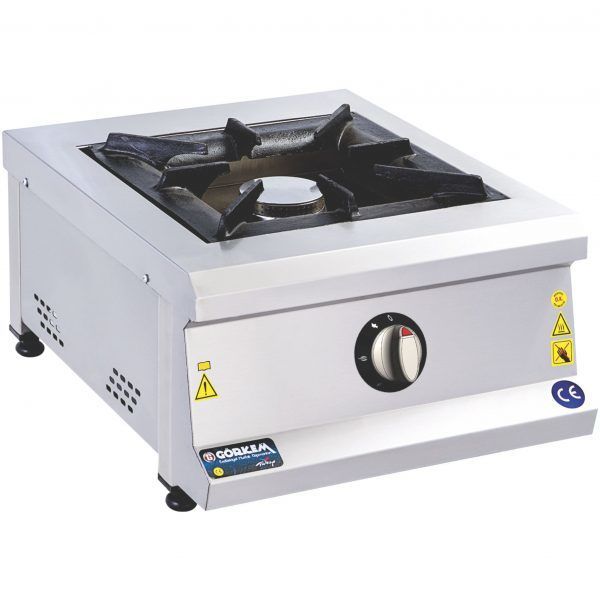 Görkem PSO 10 Profesyonel Set Üstü Tekli Ocak LPG'li CE 50x60x30 cm 250