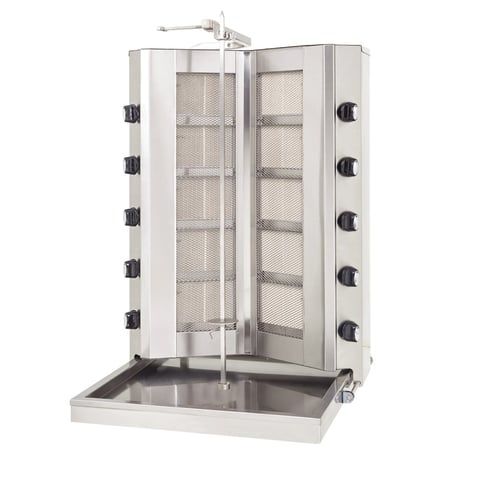 DRN Döner Ocağı V Tipi Sabit Gazlı 8 Radyanlı DRNDVSG-8