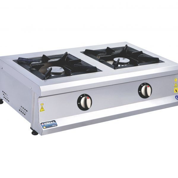 Görkem PSO 20 Profesyonel Set Üstü İkili Ocak LPG'li CE 100x60x30 cm 252