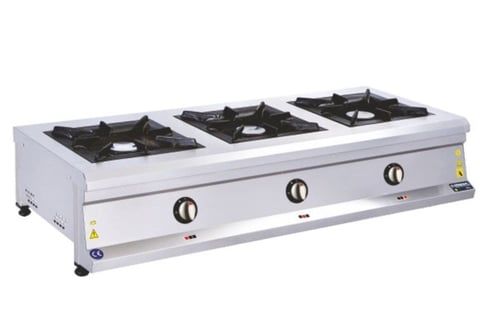 Görkem PSO 30 Profesyonel Set Üstü 3'lü Ocak Doğalgazlı CE 150x60x30 cm 254