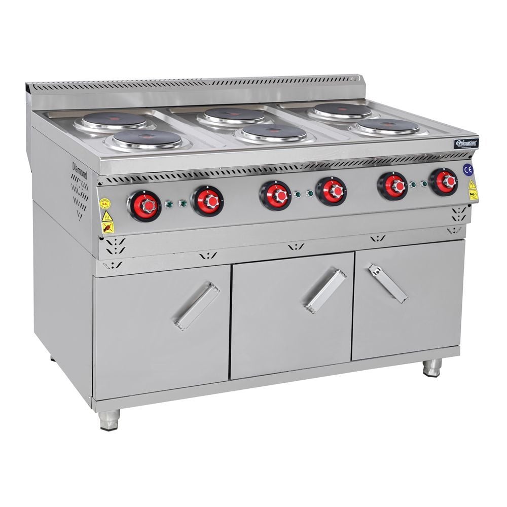 Himaksan HMK-FOE 1278 6’Lı Kuzine Elektrikli 1200x70x85 cm