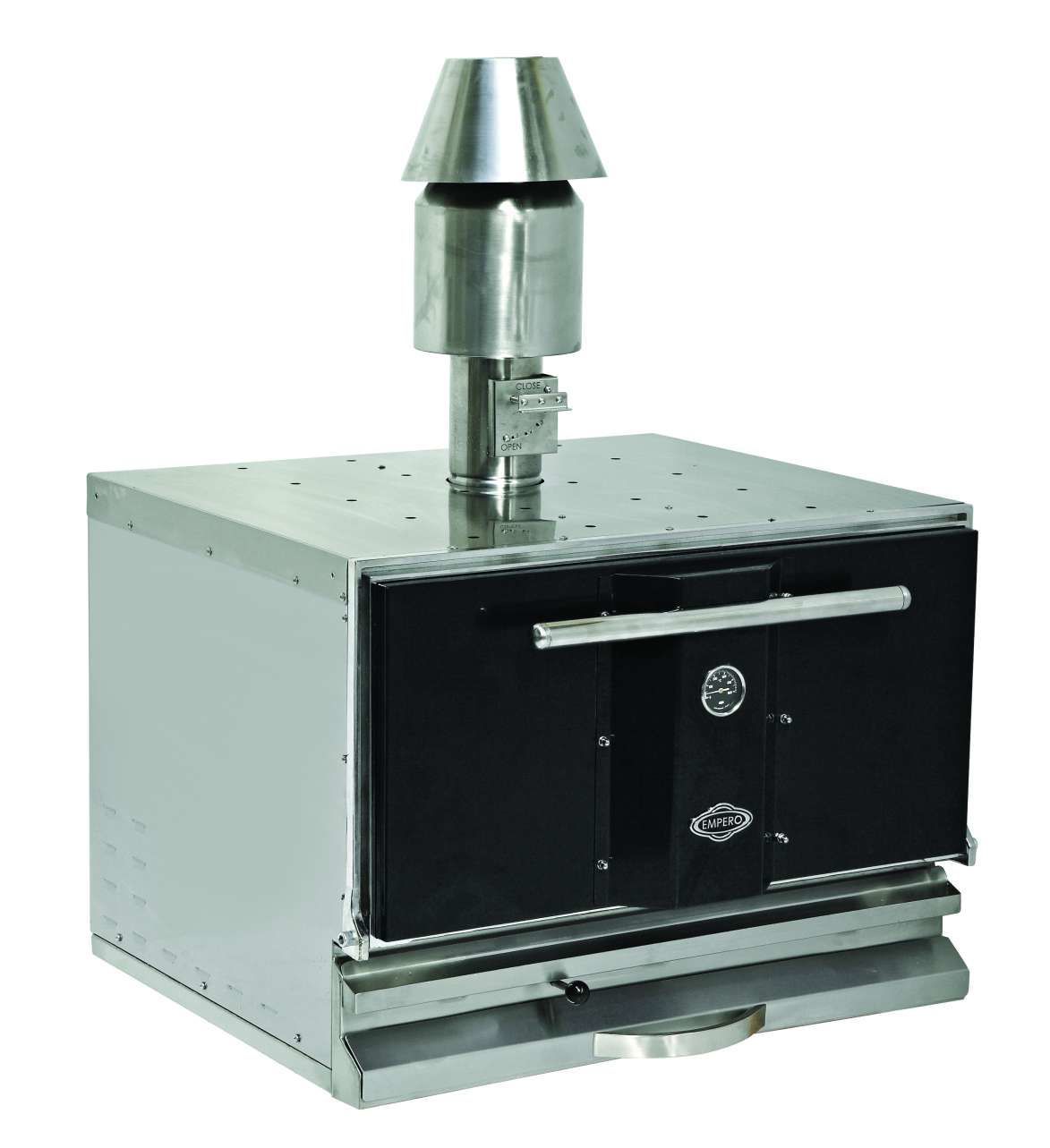 Empero EMP.PKF-50-S Profesyonel Kömürlü Fırın 20 kg/h Siyah