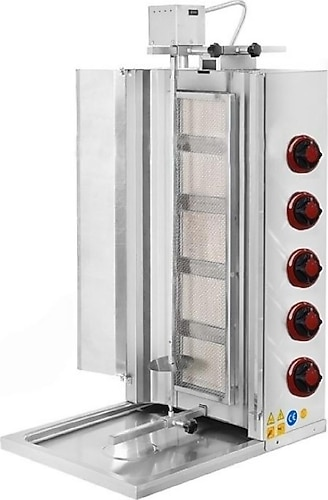 CSA 5 Radyanlı Üstten Motorlu Doğalgazlı Döner Makinesi KRCS.UMSDOG.5