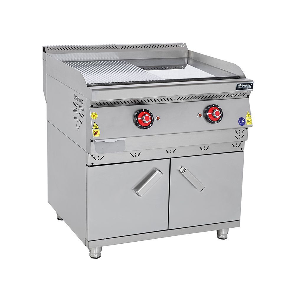 Himaksan HMK-DIZEY 898 Dolaplı Yarı Oluklu Izgara Elektrikli 80x90x85 cm