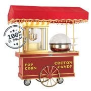 Emart Makine Patlamış Mısır (Popcorn) ve Pamuk Şeker Makinesi