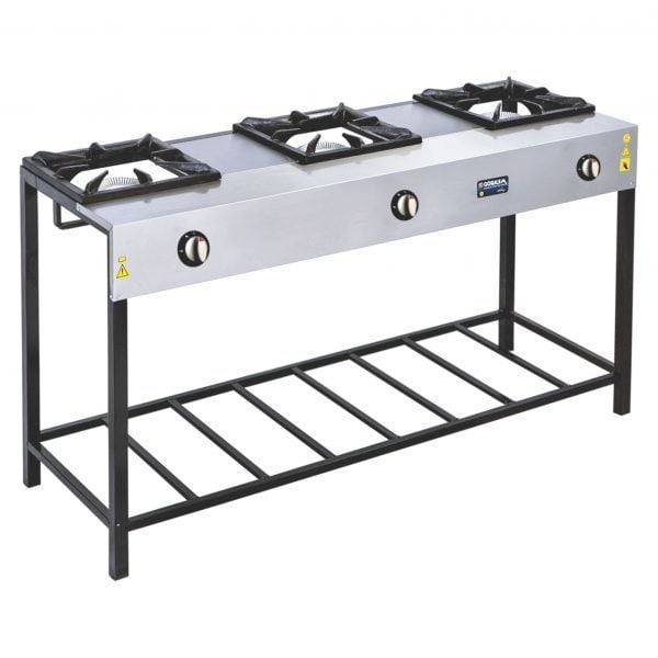 Görkem SGO 40 Uzun Ayak 4'lü Lokanta Ocağı LPG'li CE 192x47x77 cm 226
