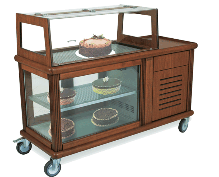 Ormel 302 MS Pasta Teşhir Arabası (Motor Soğutmalı)