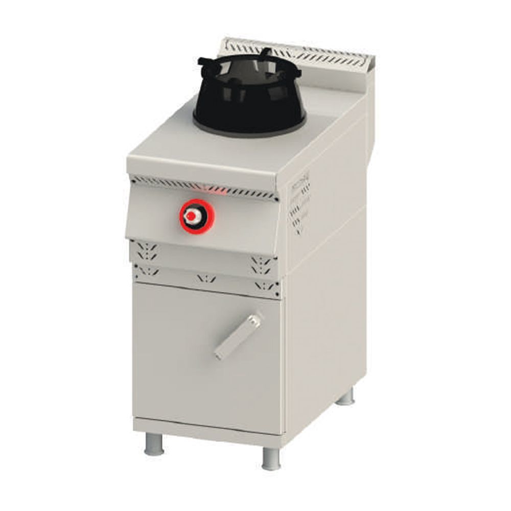 Himaksan HMK-DSWOG 498 Dolaplı Gazlı Wok Ocak 40x90x85 cm