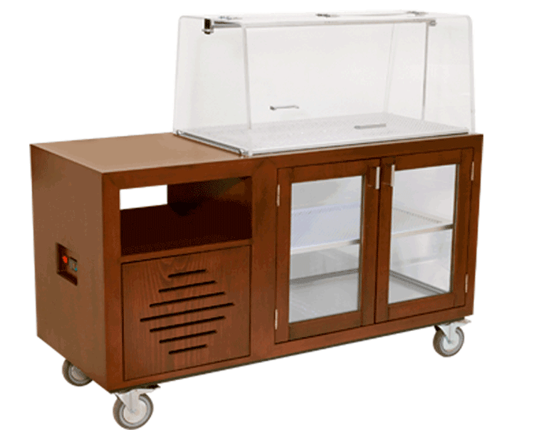 Ormel 305 MS Pasta Teşhir Arabası (Motor Soğutmalı)