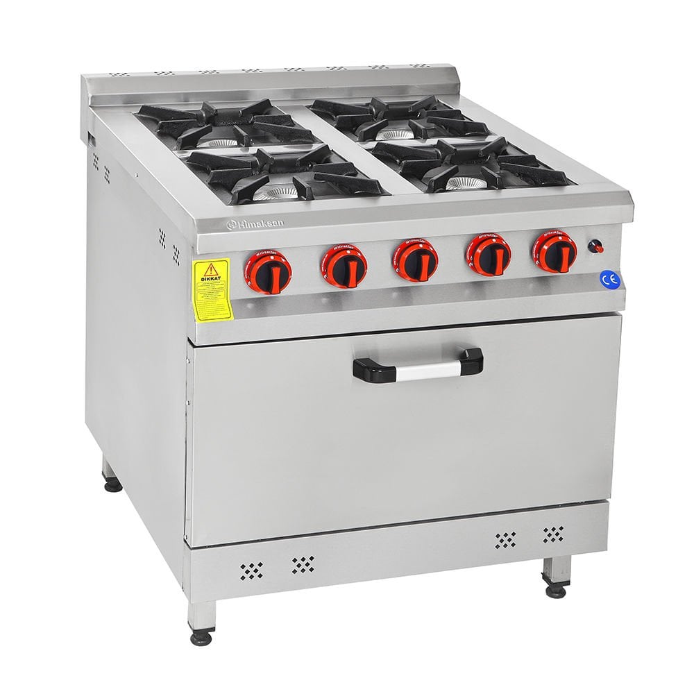 Himaksan HMK-FOG 898 4'lü Kuzine Gazlı 80x90x85 cm