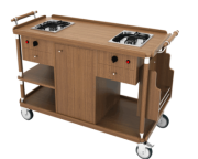 Ormel 432 Flambe Arabası (Çift Ocaklı)