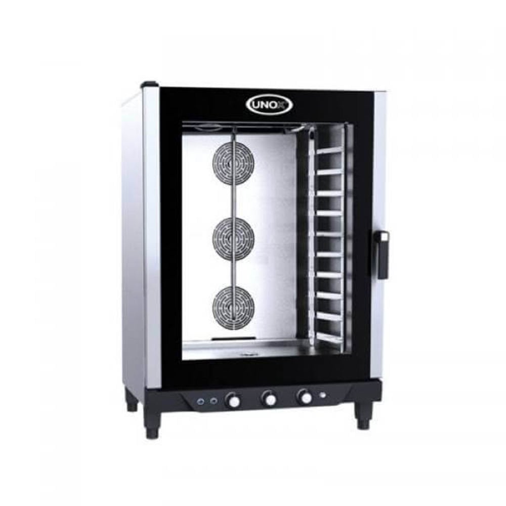 Unox Bakerlux 10 Tepsili Manuel Konveksiyonlu Patisserie Fırın, Elektrikli 40x60 Cm XB-893