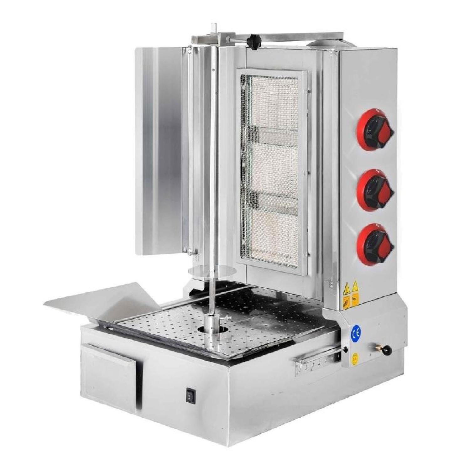 CSA Döner Ocağı Alttan Motorlu 3 Radyanlı Lpg’li KRCS.AMSDOGL.3