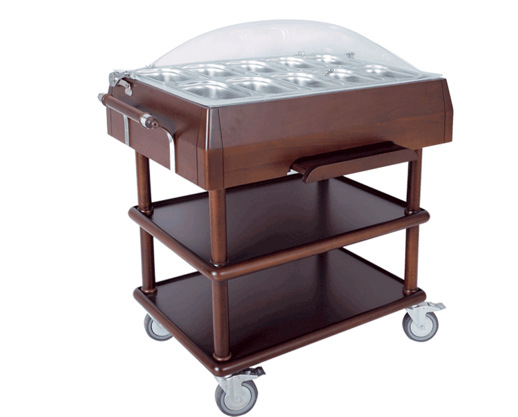 Ormel 471 Meze Arabası (Buz Soğutmalı)