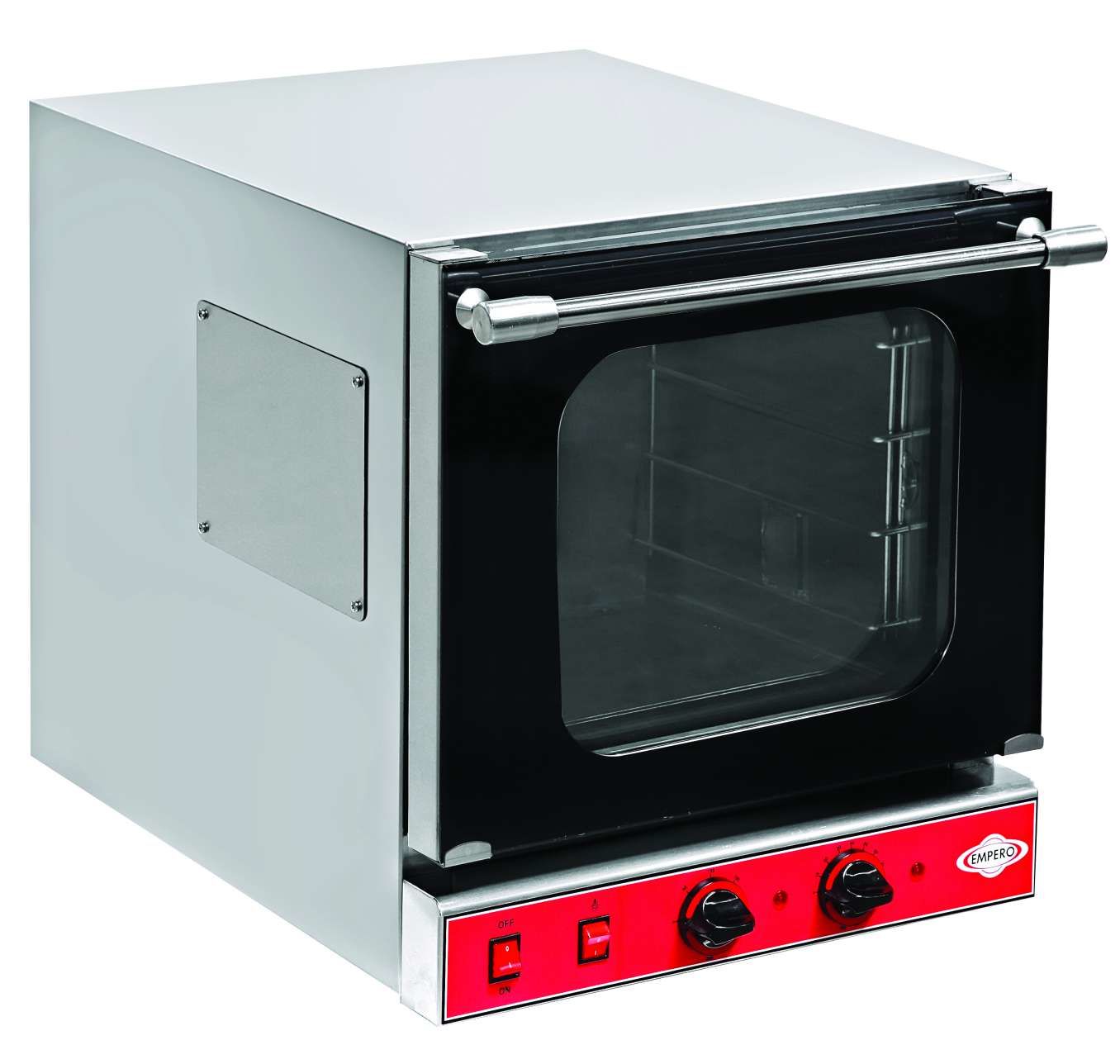 Empero EMP.PFE423-U Mini Konveksiyonlu Patisserie Fırın Üstten Açılır 4xGN2/3  Elektrikli