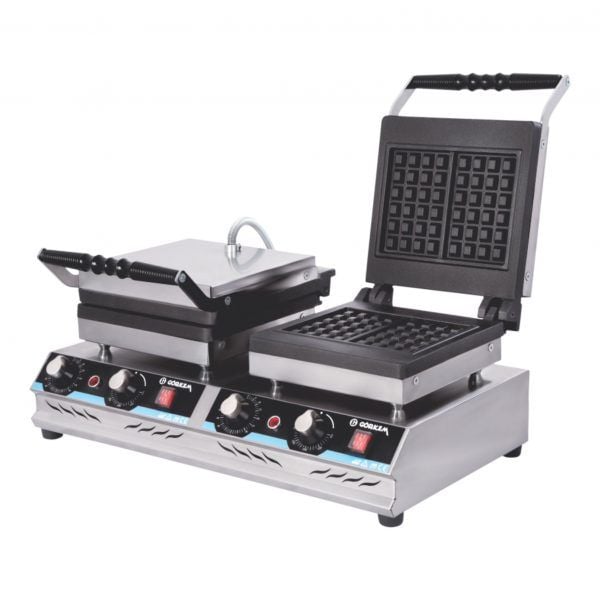 Görkem WFL 21 Çiftli EKO Kare Waffle Makinesi Elektrikli 56x27x27 cm 155