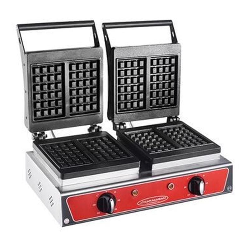 CSA Kare Waffle Makinesi, Çiftli, Elektrikli