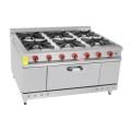 Himaksan HMK-KZG 1510 Gazlı 6 Ocaklı Kuzine LPG'li 150x100x85 cm