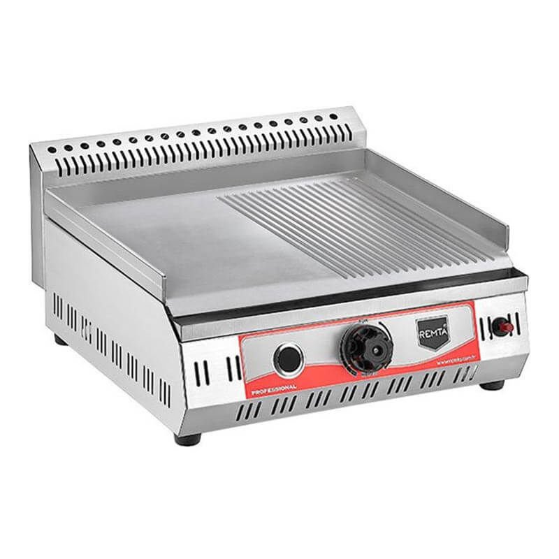 Remta R50CE(PO) Yarı Oluklu Pleyt Izgara, 50 cm, LPG