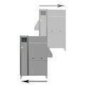 Zanussi Tek Durulamalı Konveyörlü Bulaşık Yıkama Makinesi 1.800 TABAK/SAAT 534408
