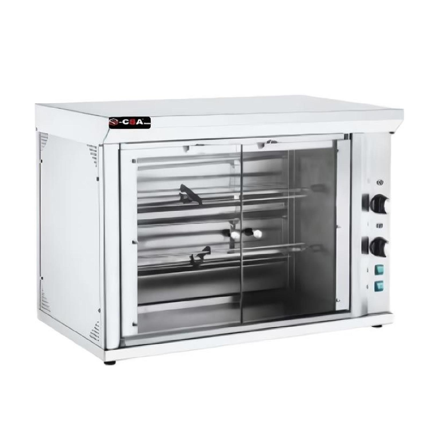 CSA Piliç Çevirme Makinesi 12 Piliç Kapasiteli Elektrikli KRCS.PLCDE.3