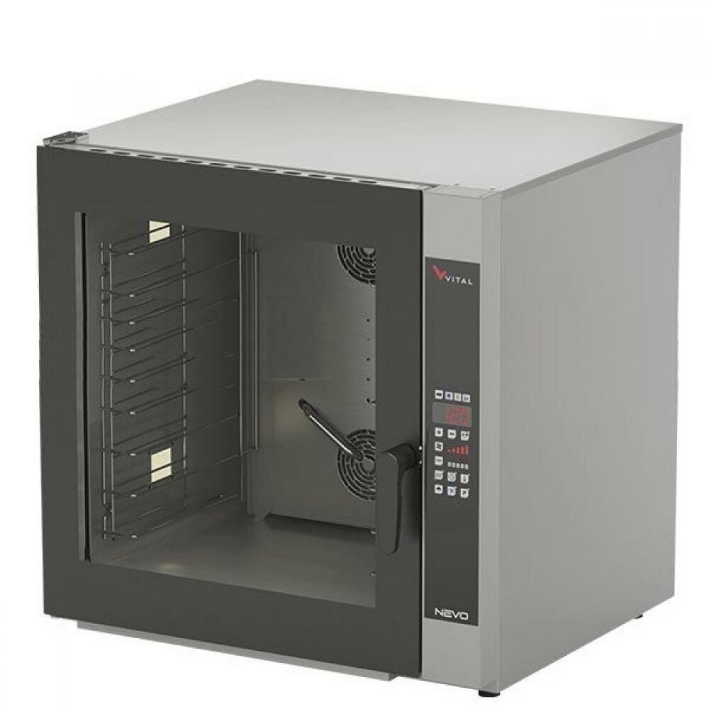 Vital Konveksiyonlu Patisserie Fırın 10 x 40x60 Tepsi Kapasiteli Dijital Programlanabilir Elektrikli NEVO-10E