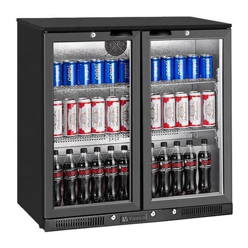 Vosco VBBC-250S 2 Kapılı Bar Arkası Şişe Soğutucu Dolap Sürgülü Model