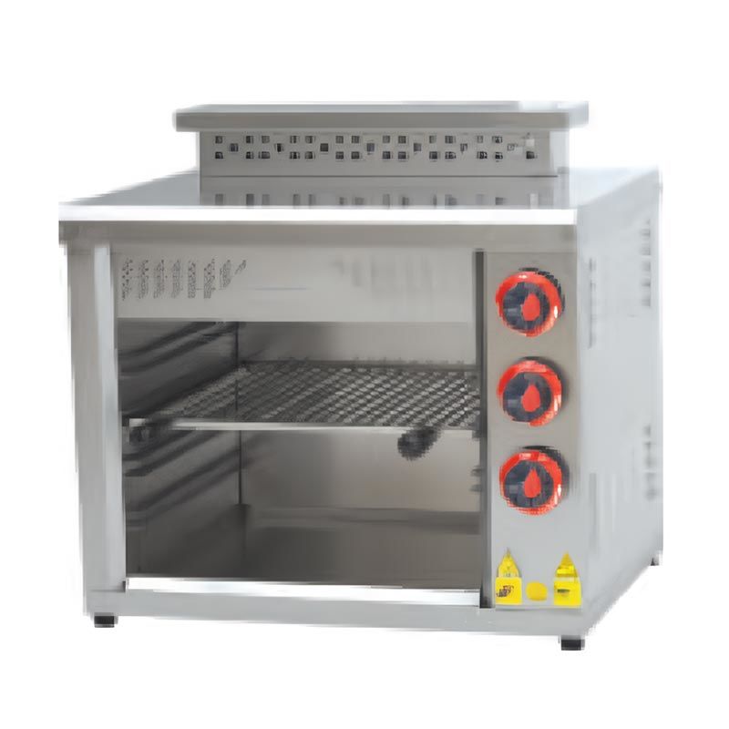 CSA Salamander Izgara, 800x700x550 mm, Gazlı