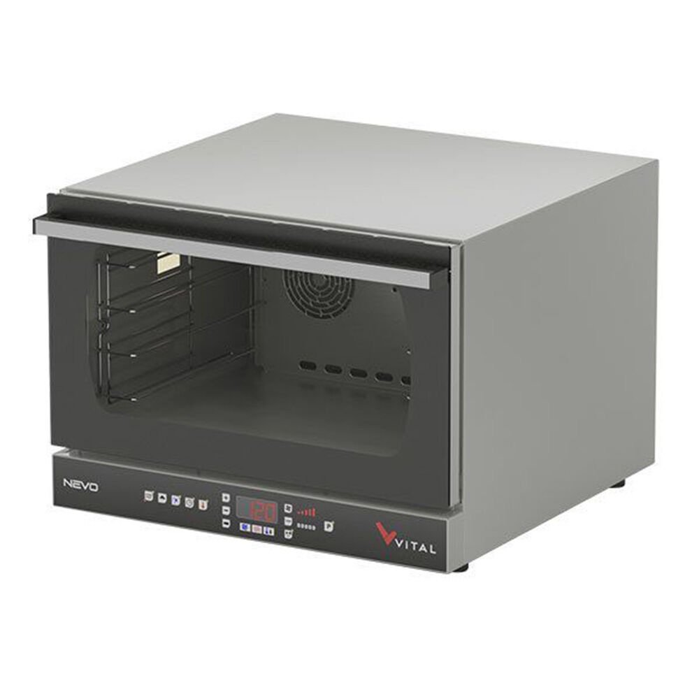 Vital Konveksiyonlu Patisserie Fırın 4 x 40x60 Tepsi Kapasiteli Dijital Programlanabilir Elektrikli NEVO-04E