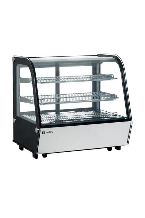 Vosco 120L Tezgah Üstü Soğutmalı Vitrin Dolabı VFTW-120L