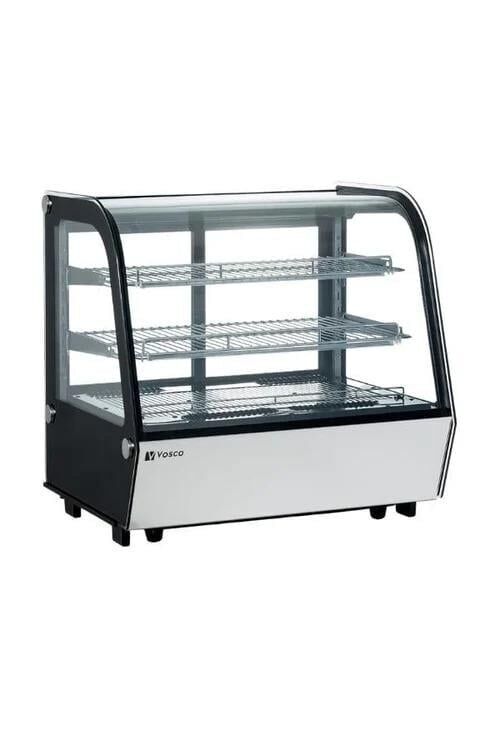 Vosco 160L Tezgah Üstü Soğutmalı Vitrin Dolabı VFTW-160L