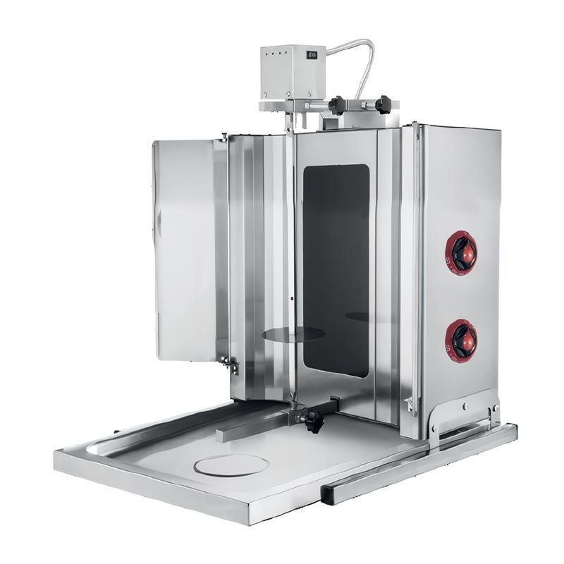 CSA Üstten Motorlı 2 Radyanlı Döner Ocağı, Elektrikli