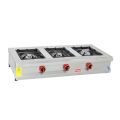 Himaksan HMK-SOG 1350 3'lü Ocak Set Üstü Profesyonel LPG'li 130x50x25 cm