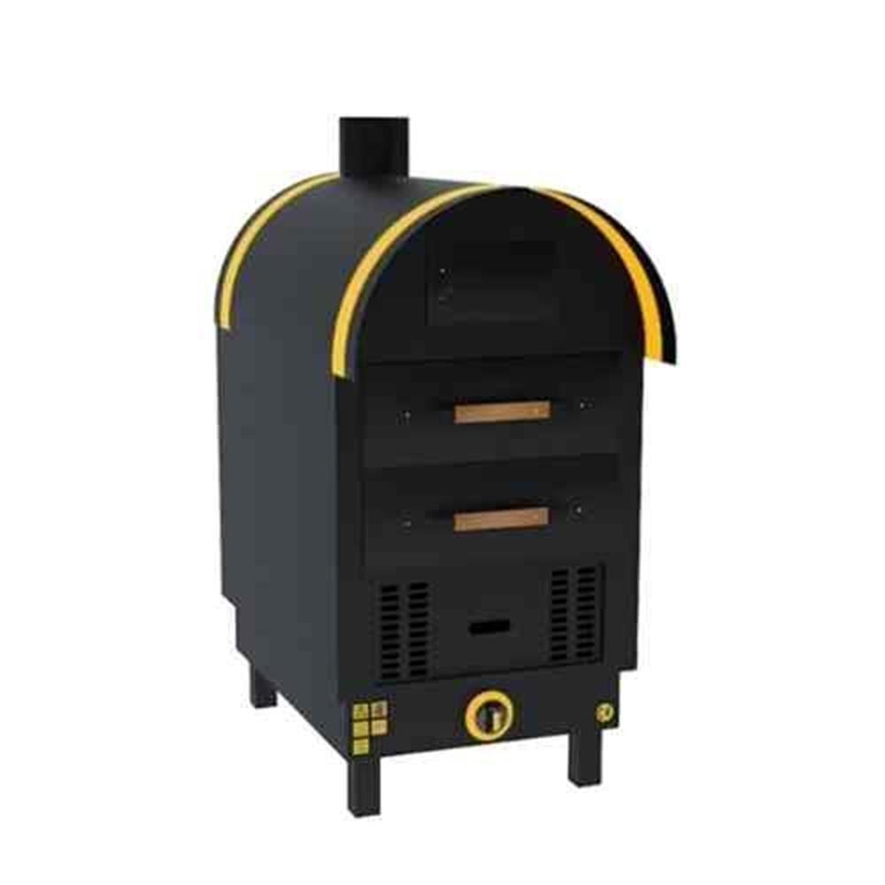 CSA 2 Çekmeceli Kumpir Fırını Gazlı ve Lpg Li 50x70x95 cm KRCS.KFG.2