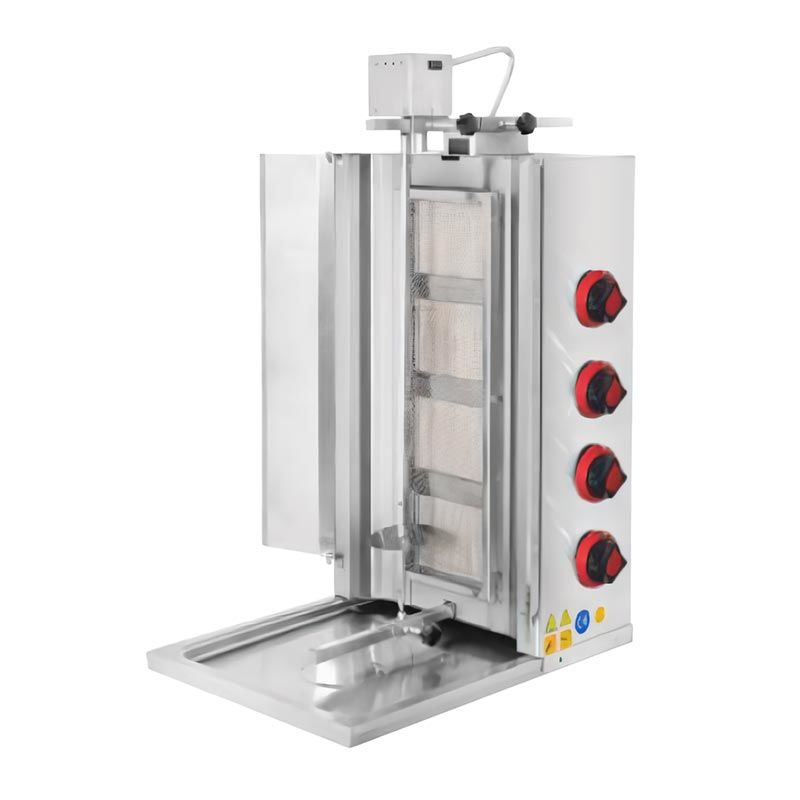 CSA Üstten Motorlu Döner Ocağı, 4 Radyanlı, Doğalgazlı