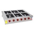 Himaksan HMK-SOG 1280 6'lı Ocak Set Üstü Profesyonel LPG'li 120x80x25 cm