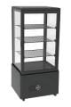 Vosco VFT-78L Dik Tip Soğuk Teşhir Dolabı, 78 L, 45.2x40.6x96.8 cm siyah