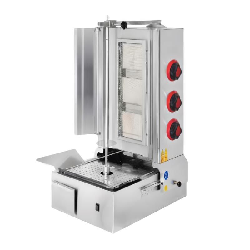 CSA Alttan Motorlu Döner Ocağı, 3 Radyanlı, LPG