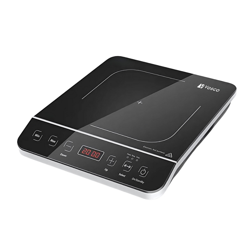 Vosco VALP-DC50 İndüksiyon Ocak, 28.8x35.5x6.2 cm, Elektrikli