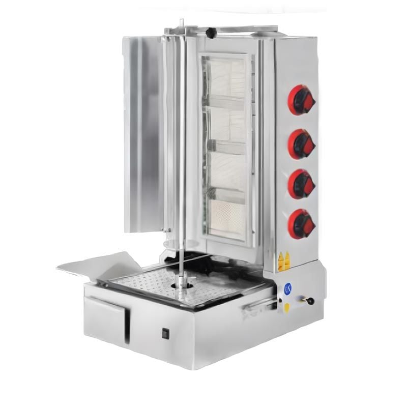 CSA Alttan Motorlu Döner Ocağı, 4 Radyanlı, Doğalgazlı