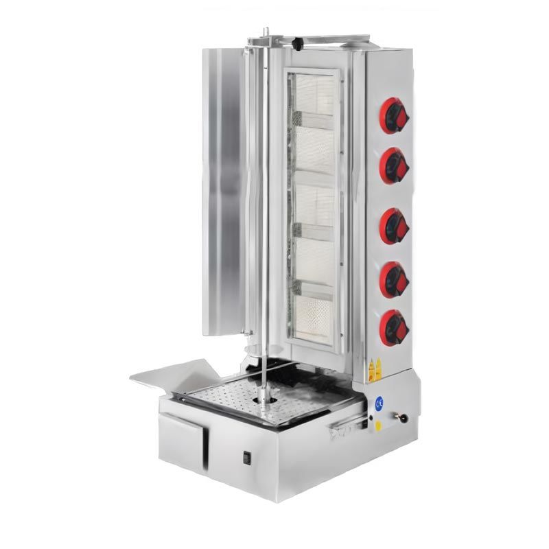 CSA Alttan Motorlu Döner Ocağı, 5 Radyanlı, Doğalgazlı