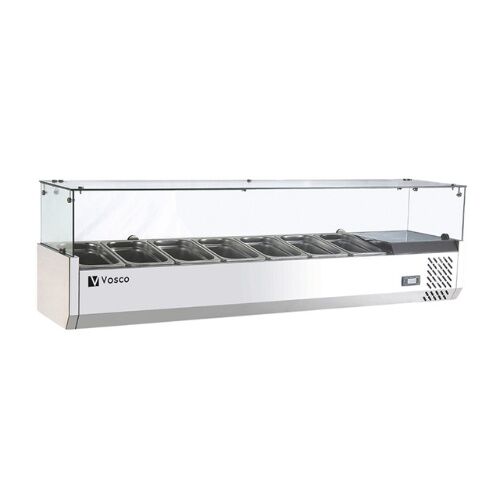 Vosco VFT-1500L2 6 Çekmeceli Saladbar, 150x39.5x44.5 cm